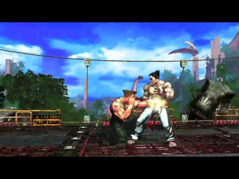 Street Fighter X Tekken gameplay montage Captivate 2011