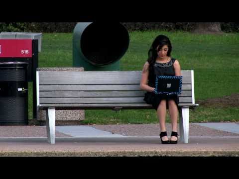 Minecraft - College Girl and her Diamond Chrome Notebook