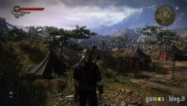 The Witcher 2: Assassins of Kings - immagini comparative delle versioni con dettagli grafici minimi e massimi