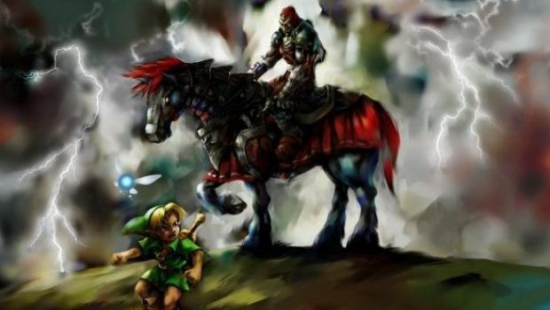 The Legend of Zelda: Ocarina of Time 3D in immagini di gioco e artwork