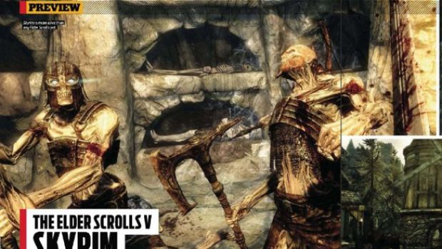 The Elder Scrolls V: Skyrim - quattro immagini inedite dalle pagine di PC Gamer