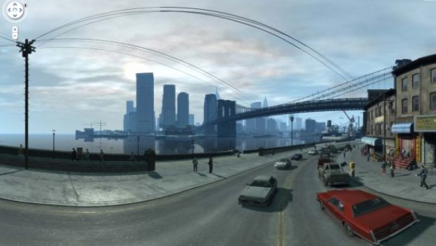 Quattro passi per Liberty City: la mappa di GTA IV in versione Google Street View