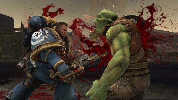 Warhammer 40.000: Space Marine - tante immagini (e un po' di sangue) sul sistema di combattimento