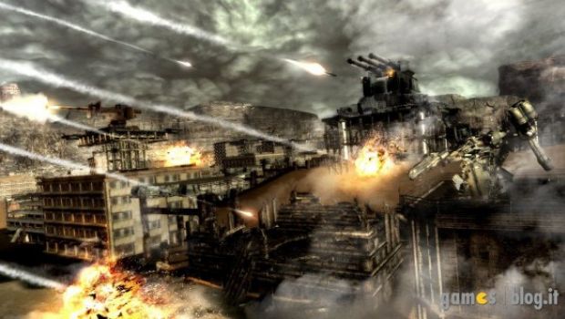 Armored Core 5: mech, ambientazioni e interfaccia di gioco in nuove immagini