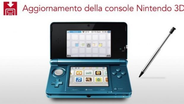 Nintendo 3DS: disponibile il nuovo aggiornamento firmware 2.1.0-3