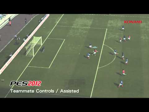 PES 2012 Gameplay Video 07 - Teammate Controls / Assisted