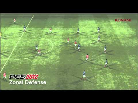 PES 2012 Gameplay Video 04 - Zonal Defense