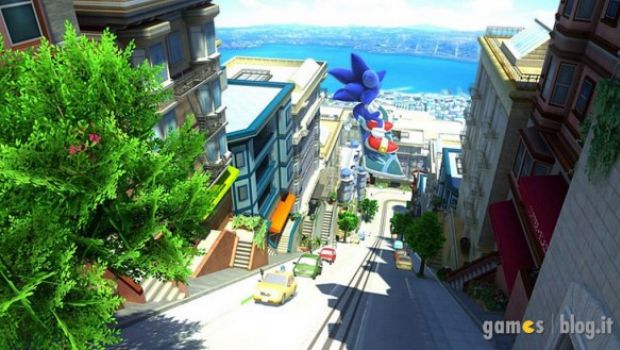 Sonic Generations: Central City in nuove immagini di gioco tra 2D e 3D