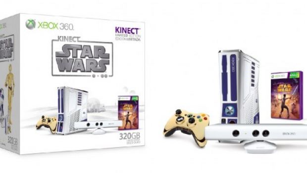 Star Wars Kinect Limited Edition Bundle si mostra in dettagli e immagini