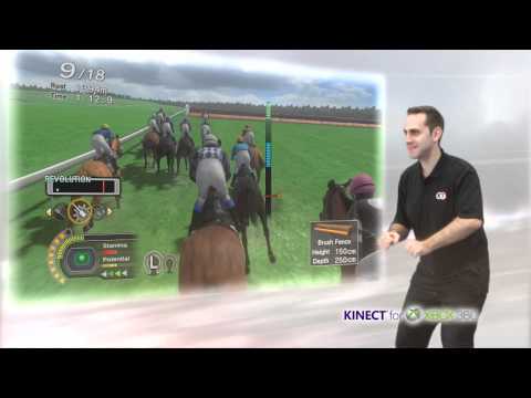 CHAMPION JOCKEY: G1 JOCKEY & GALLOP RACER - TUTORIAL (WITH XBOX KINECT)
