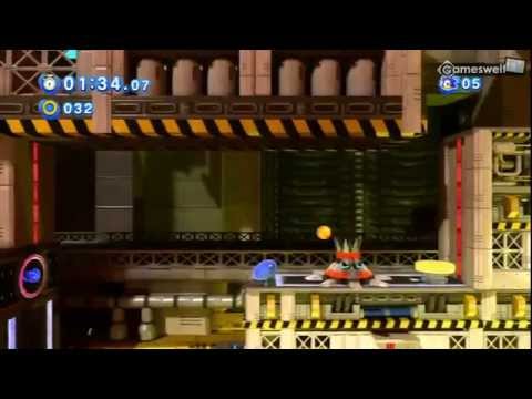 SONIC GENERATIONS Gameplay 5 Chemical Plant - Classic and Modern! Plus City Escape.