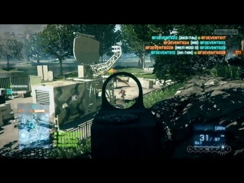 Battlefield 3: Taking You With Me - Early Deployment Beta Tournament Gameplay (PS3)