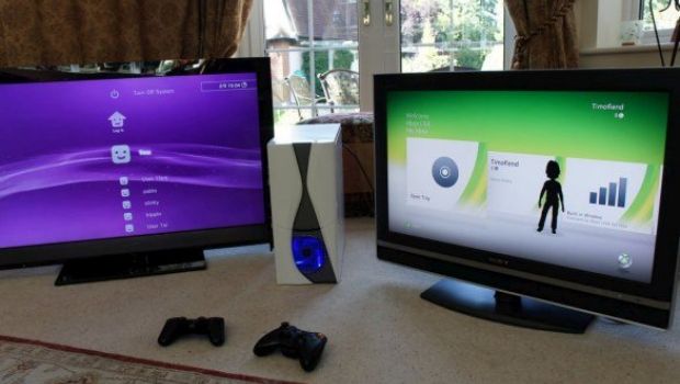 PS3 e X360 insieme appassionatamente in un case PC: guida e galleria immagini