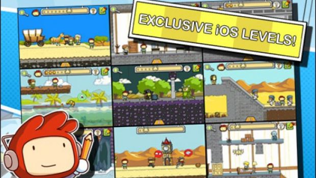 Scribblenauts Remix disponibile per piattaforme iOS con supporto a iCloud