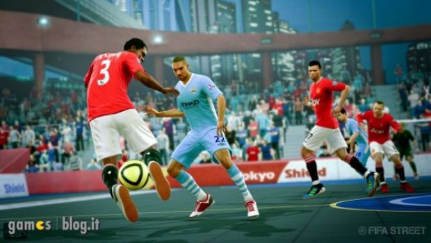 FIFA Street: menù e campetti in nuove immagini
