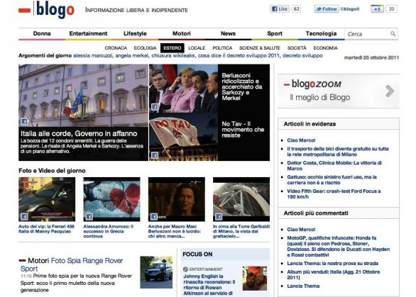 Populis annuncia il nuovo Blogo: siamo il terzo polo di news online in Italia!