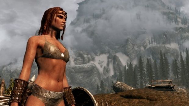 The Elder Scrolls V: Skyrim - i primi mod per PC fra bikini e giocatori aracnofobici