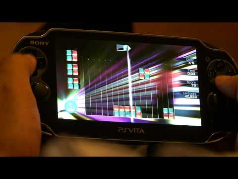 Lumines: Electronic Symphony - Techno PS Vita Gameplay (Off-Screen)