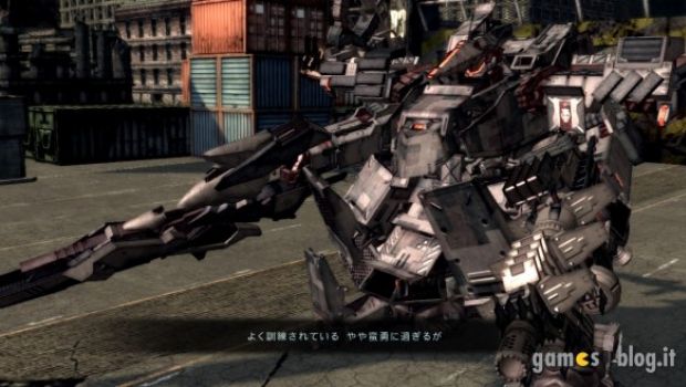 Armored Core 5: immagini di gioco, render dei mech e dettagli sull'interfaccia tattica