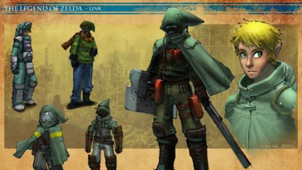 The Legend of Zelda in chiave post apocalittica: guarda gli artwork di Echoes of the Future