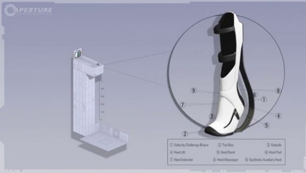 Gli stivali di Portal riprodotti nella vita reale - galleria immagini