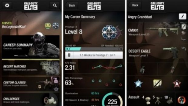 CoD Elite: arriva la App su iOS e Android
