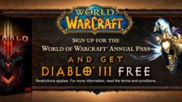 Diablo III gratuito per chi si abbona un anno a World of Warcraft: nuovi dettagli