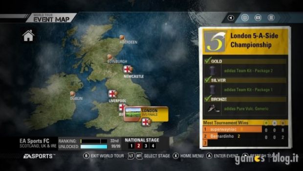 FIFA Street: nuove immagini sul World Tour e sullo Street Network