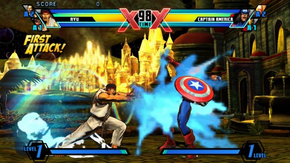 Ultimate Marvel vs. Capcom 3 Vita: immagini, artwork  e video