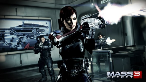 Mass Effect 3: FemShep combatte in immagini e video