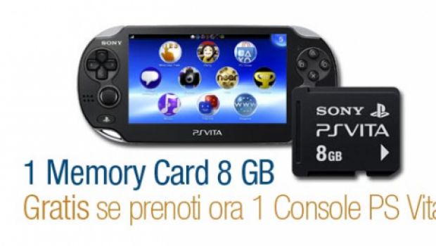 PS Vita: Amazon sconta il prezzo della console e regala una memory card da 8gb