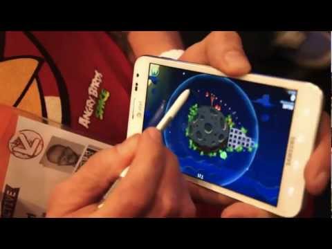 Hands-on with Angry Birds Space Gameplay at SXSW 2012 - 720p [HD]