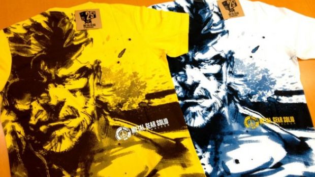 Metal Gear: le meravigliose magliette del 25° anniversario della serie