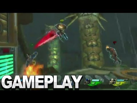 PlayStation All-Stars Battle Royale - Metropolis Gameplay