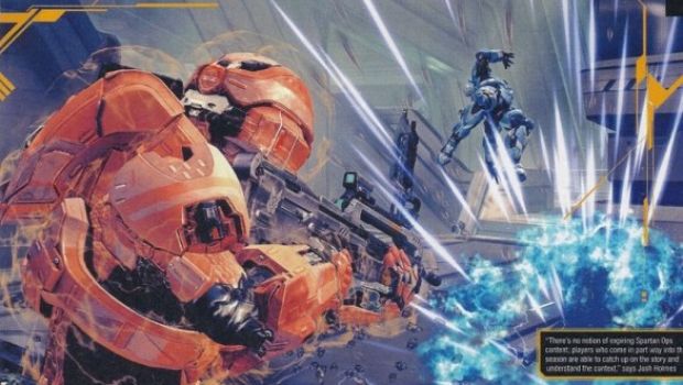 Halo 4: immagini di gioco, artwork e info sul multiplayer dall'ultimo numero di Game Informer
