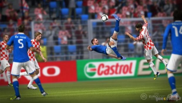 UEFA Euro 2012: Italia, Croazia, Inghilterra e Francia nelle nuove immagini del prossimo DLC di FIFA 12