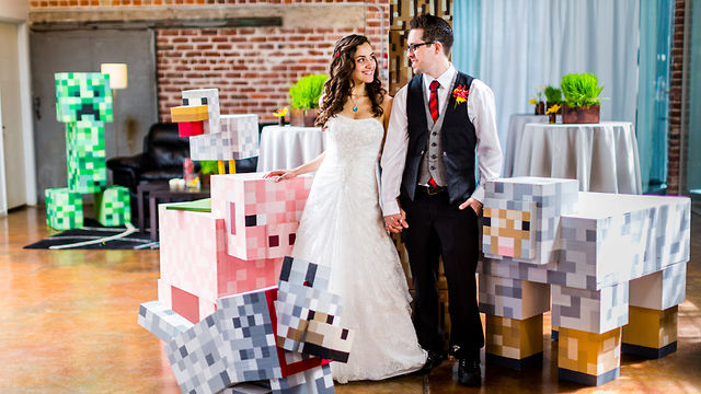 Matt and Asia's Minecraft Wedding