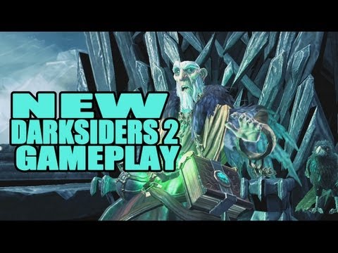 Darksiders 2: new gameplay reveals the 'CrowFather'