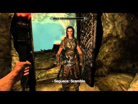 Skyrim: funzionalitÃ  Kinect