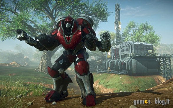 PlanetSide 2: video sui veicoli e immagini sulle corazze esoscheletriche