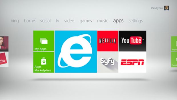 Xbox 360: in arrivo il browser Internet Explorer compatibile con Kinect?