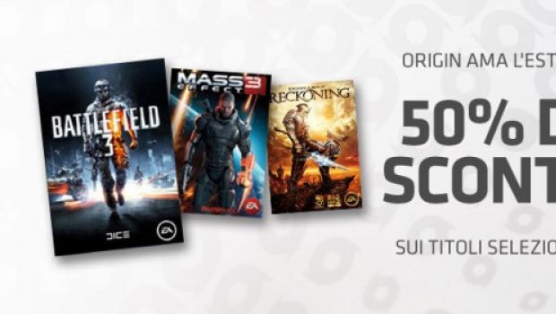 Origin ama l'estate: sconti del 50% sul negozio online di EA fino al 18 luglio