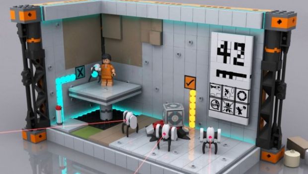 LEGO Portal 2: prime immagini