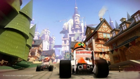 [Gamescom 2012] F1 Race Stars: l'esperimento arcade dei Codies sfreccia in immagini e video