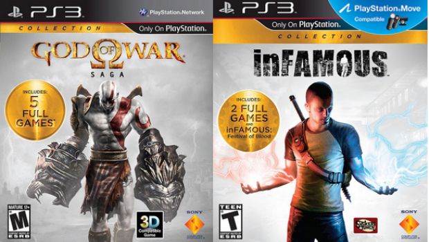 God of War Saga e inFamous Collection: l'annuncio di Sony