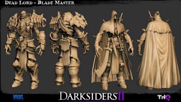 Darksiders 2: nuove immagini sui modelli delle creature e dei personaggi principali