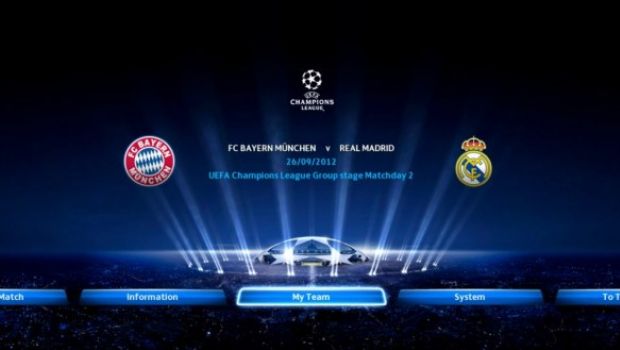 PES 2013: prime immagini della Champions League