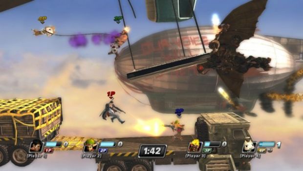 PlayStation All Stars Battle Royale: Sackboy, Dante, Spike e Ratchet in alcune immagini