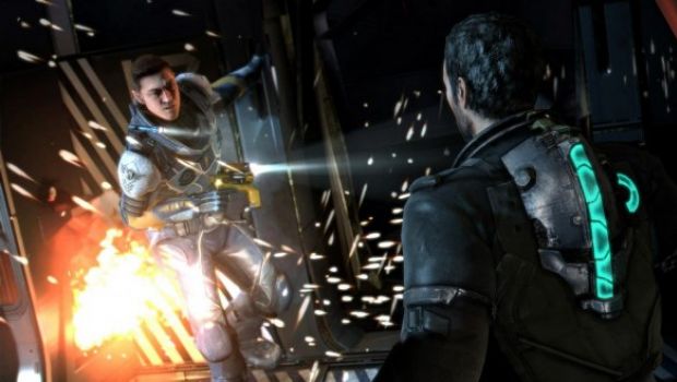 Dead Space 3: Isaac Clarke e John Carver combattono in foto