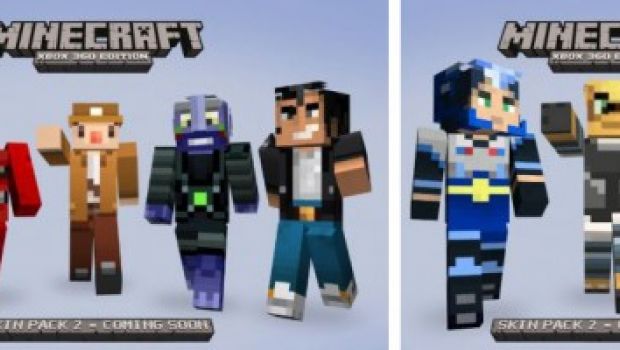 Minecraft Skin Pack 2 per la X360 Edition: 